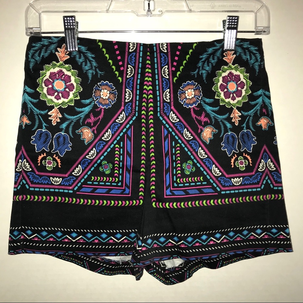 🍅 Flying Tomato shorts, black with vibrant colors